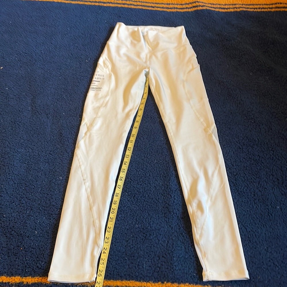 ECHT White High-Waist Leggings